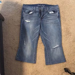 America eagle Capri jeans size 12